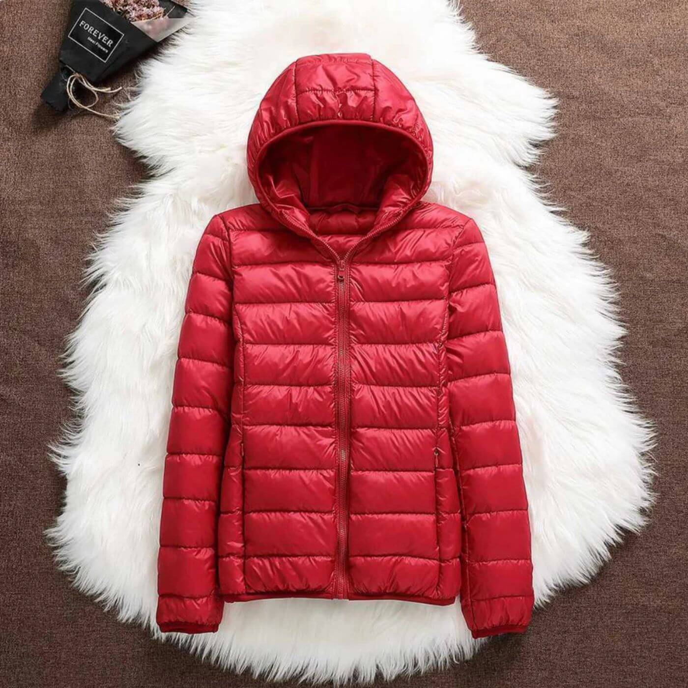 Men's Cropped Puffer Jacket | Lightweight, Quilted, Zip Closure 10