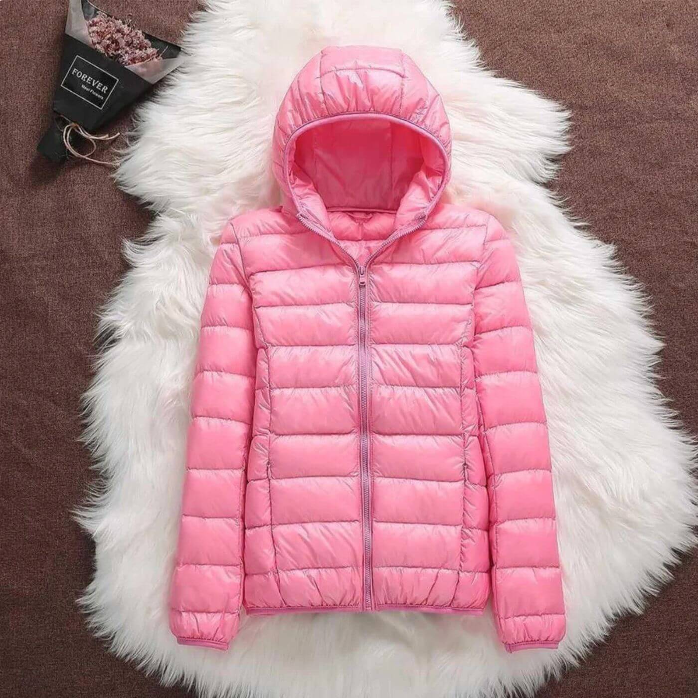 Men's Cropped Puffer Jacket | Lightweight, Quilted, Zip Closure 6