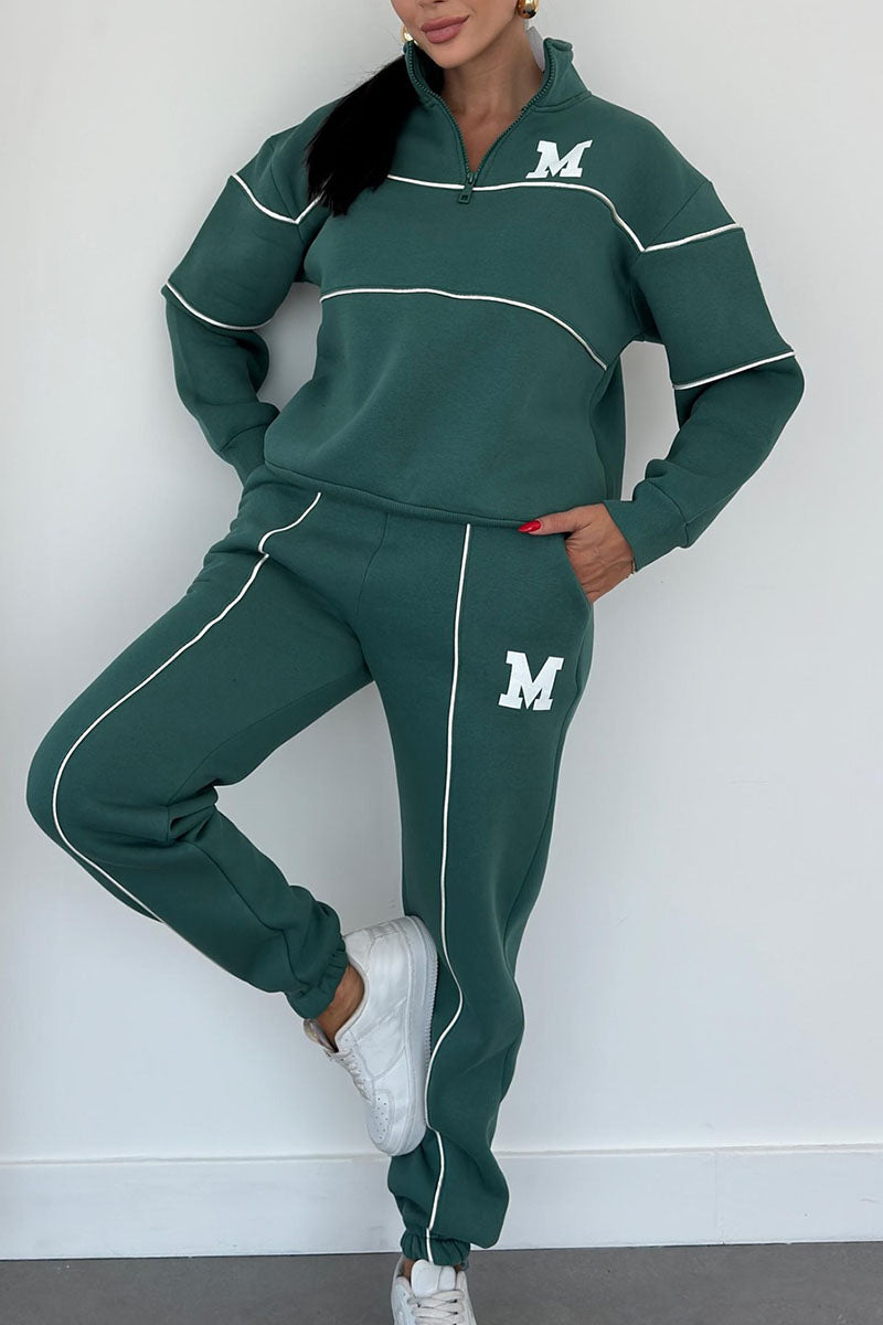 Two-Piece Sweater and Pants Set | Soft Cotton Blend for Autumn and Winter 6