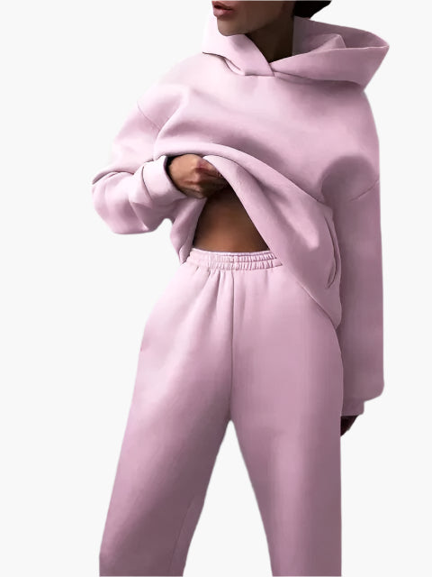 Unisex Hoodie and Jogging Pants Set | Warm, Relaxed Fit Winter Leisurewear 10