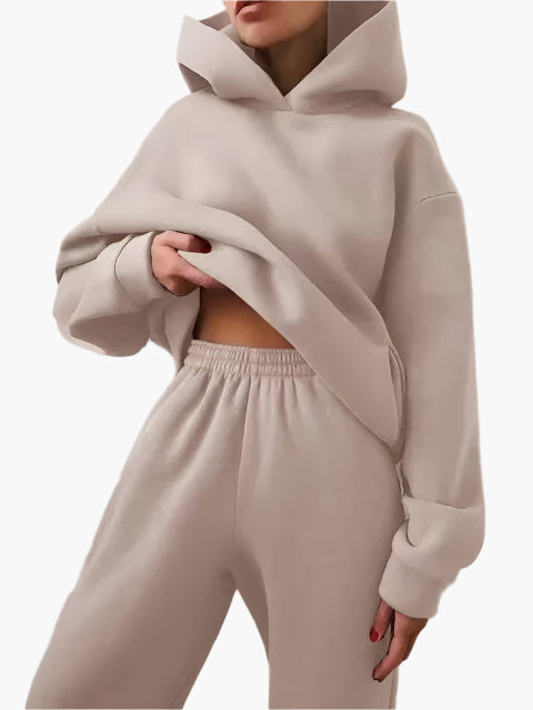 Unisex Hoodie and Jogging Pants Set | Warm, Relaxed Fit Winter Leisurewear 12