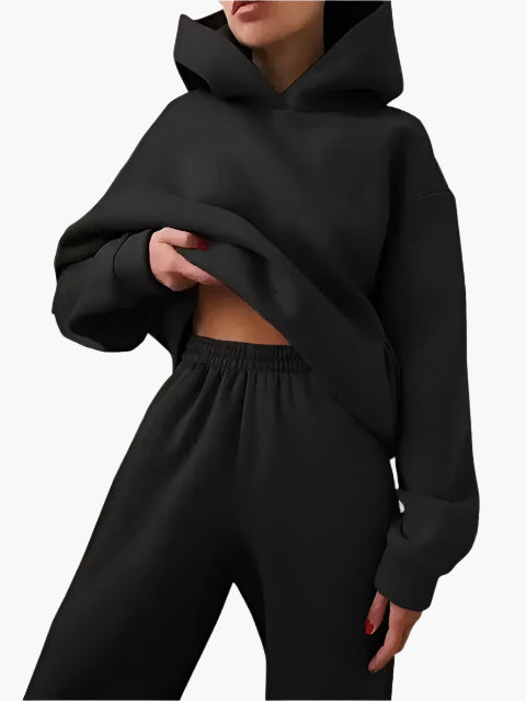 Unisex Hoodie and Jogging Pants Set | Warm, Relaxed Fit Winter Leisurewear 13