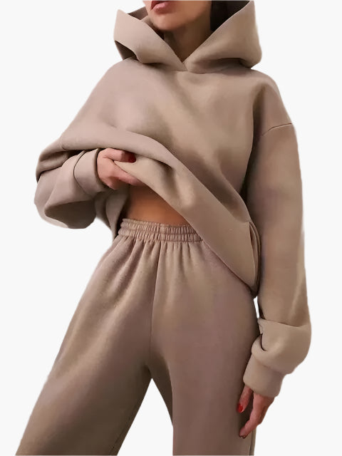 Unisex Hoodie and Jogging Pants Set | Warm, Relaxed Fit Winter Leisurewear 14