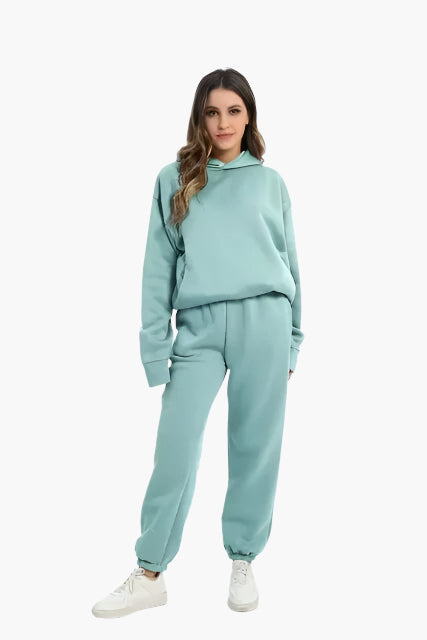 Unisex Hoodie and Jogging Pants Set | Warm, Relaxed Fit Winter Leisurewear 2