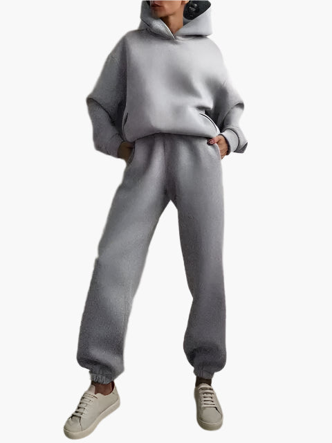 Unisex Hoodie and Jogging Pants Set | Warm, Relaxed Fit Winter Leisurewear 4
