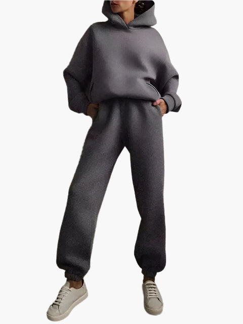 Unisex Hoodie and Jogging Pants Set | Warm, Relaxed Fit Winter Leisurewear 5