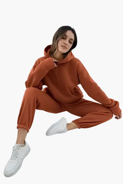 Unisex Hoodie and Jogging Pants Set | Warm, Relaxed Fit Winter Leisurewear 6