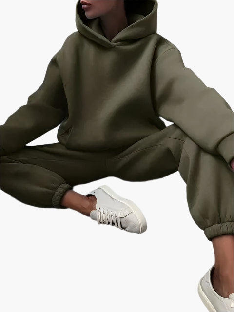 Unisex Hoodie and Jogging Pants Set | Warm, Relaxed Fit Winter Leisurewear 7