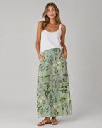 Women's A-Line Skirt | Botanical Print, Comfortable Fit 2