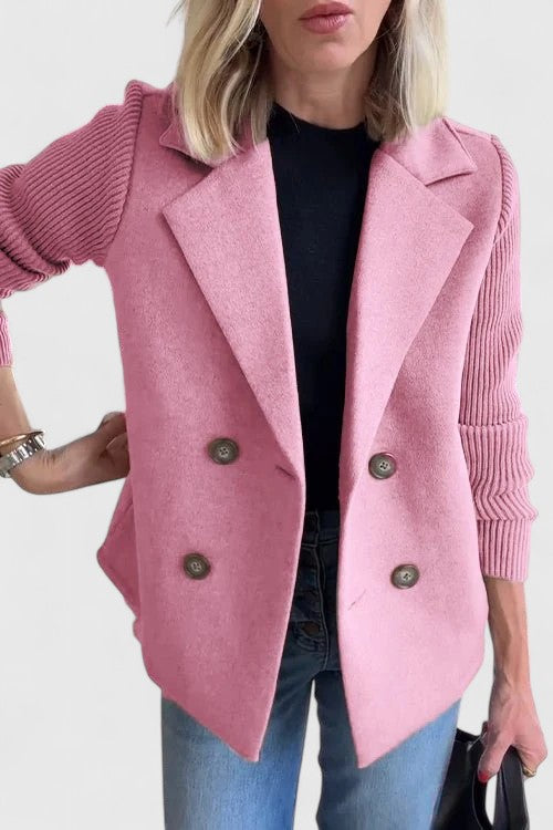 Women's Black Blazer | Double-Breasted, Tailored Fit, Plus Size Available 0