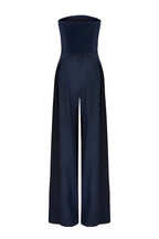 Women's Black Jumpsuit | Strapless Corset Fit, Straight Leg 5