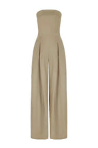 Women's Black Jumpsuit | Strapless Corset Fit, Straight Leg 7
