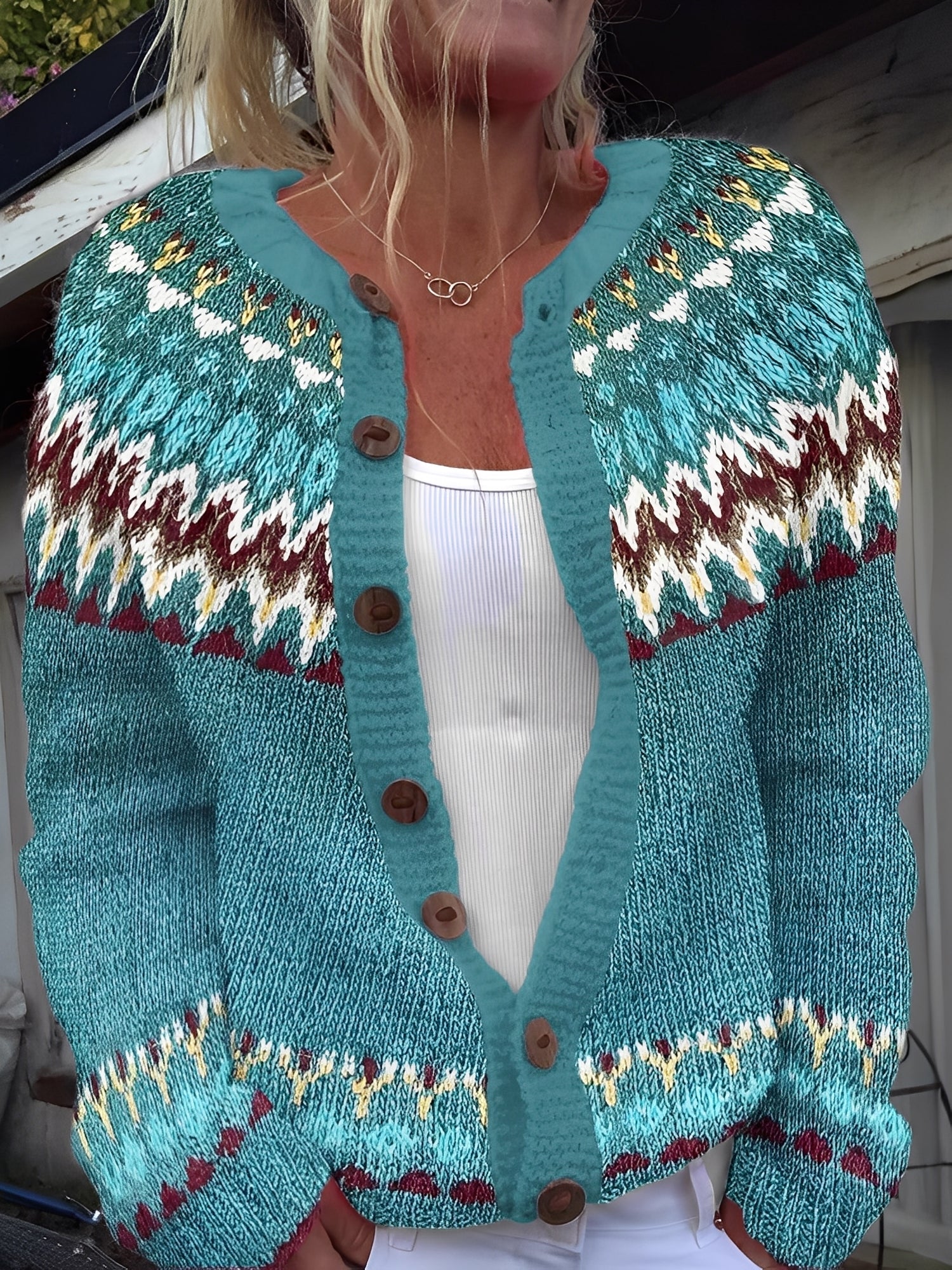Women's Button Cardigan | Lightweight Soft Knit, Classic Elegant Design 1