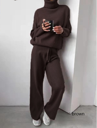 Women's Casual Outfit | Comfortable Polyester Set for Autumn 1