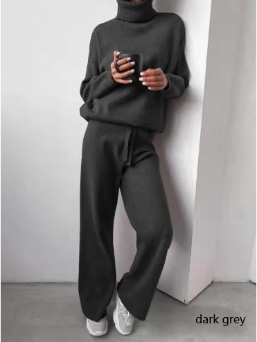 Women's Casual Outfit | Comfortable Polyester Set for Autumn 4