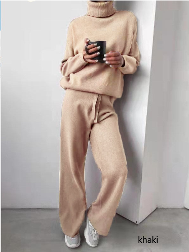 Women's Casual Outfit | Comfortable Polyester Set for Autumn 6