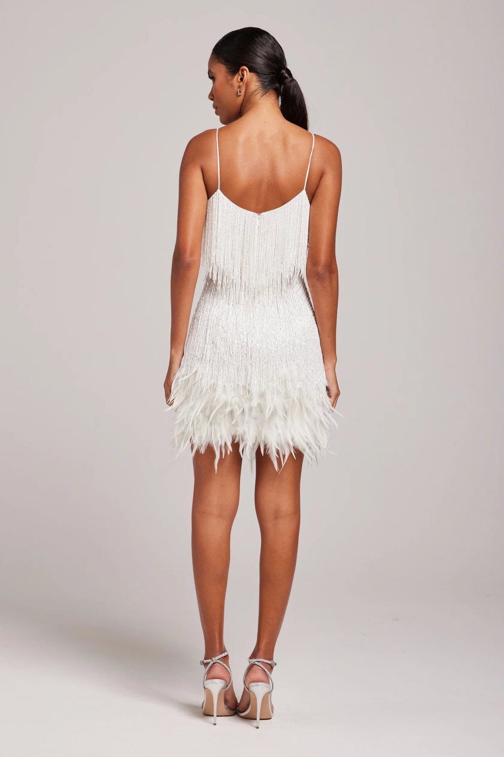 Women's Cocktail Mini Dress | Sequin Detail, Relaxed Fit 6