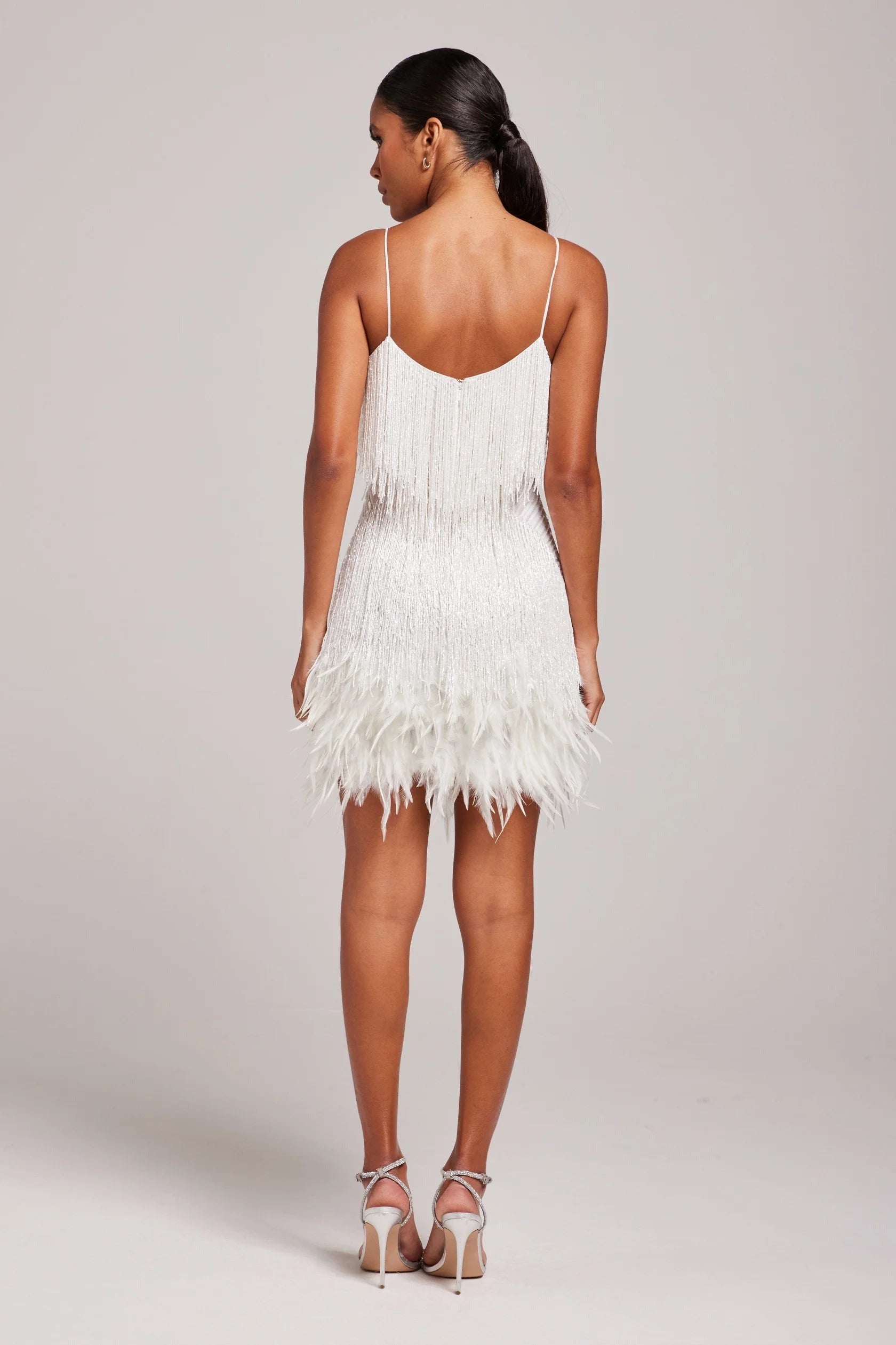 Women's Cocktail Mini Dress | Sequin Detail, Relaxed Fit 6
