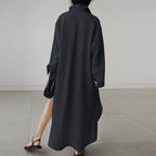Women's Dress | Oversized Cotton Shirt, Lightweight Summer Style 2