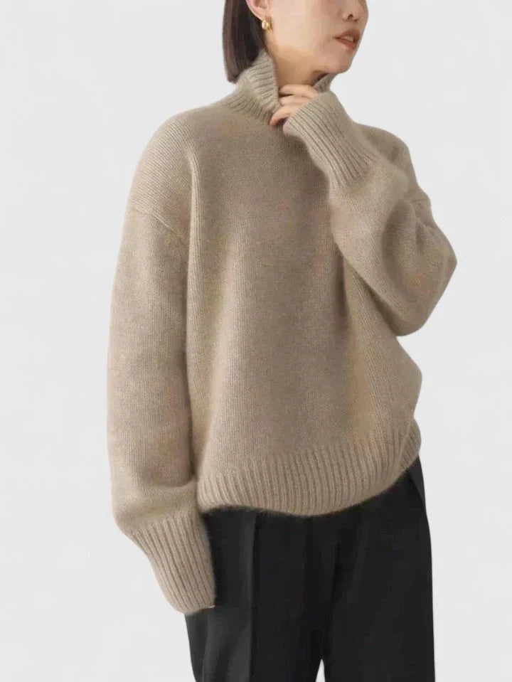 Women's Jumper | High Collar, Elegant Silhouette, Lightweight Insulation 4