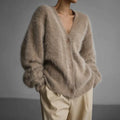 Women's Knit Vest | Long Sleeve, Comfortable Fit, Versatile Style 0