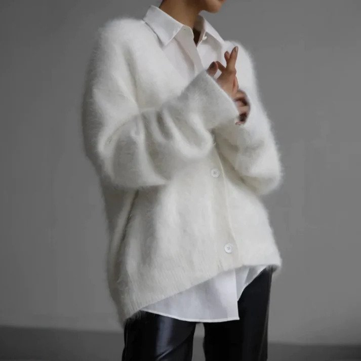 Women's Knit Vest | Long Sleeve, Comfortable Fit, Versatile Style 2