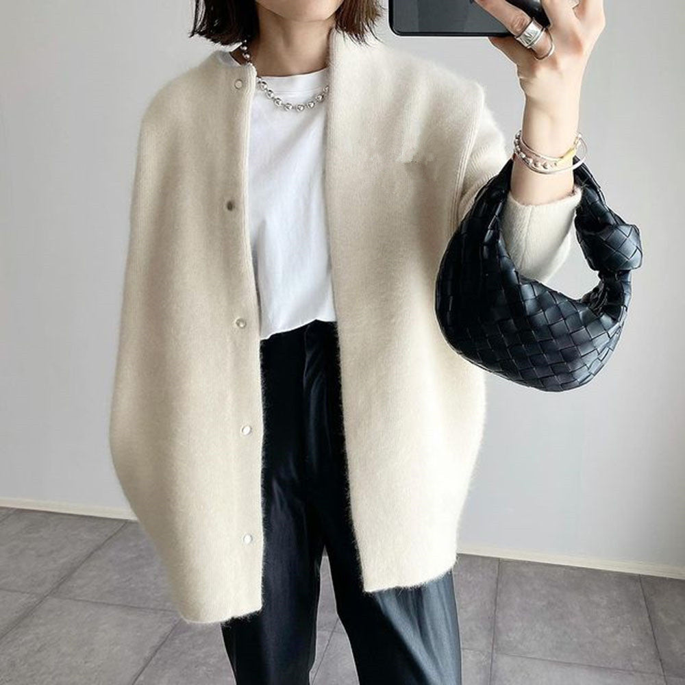 Women's Long Cardigan | Lightweight Cotton, Elegant Tailored Fit 1