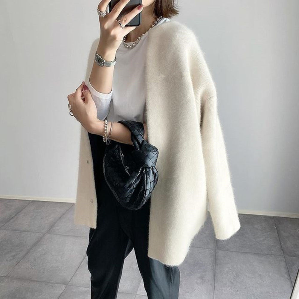 Women's Long Cardigan | Lightweight Cotton, Elegant Tailored Fit 2