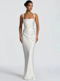 Women's Maxi Dress | Elegant Backless Halter Design for Summer Events 0