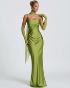 Women's Maxi Dress | Elegant Backless Halter Design for Summer Events 3
