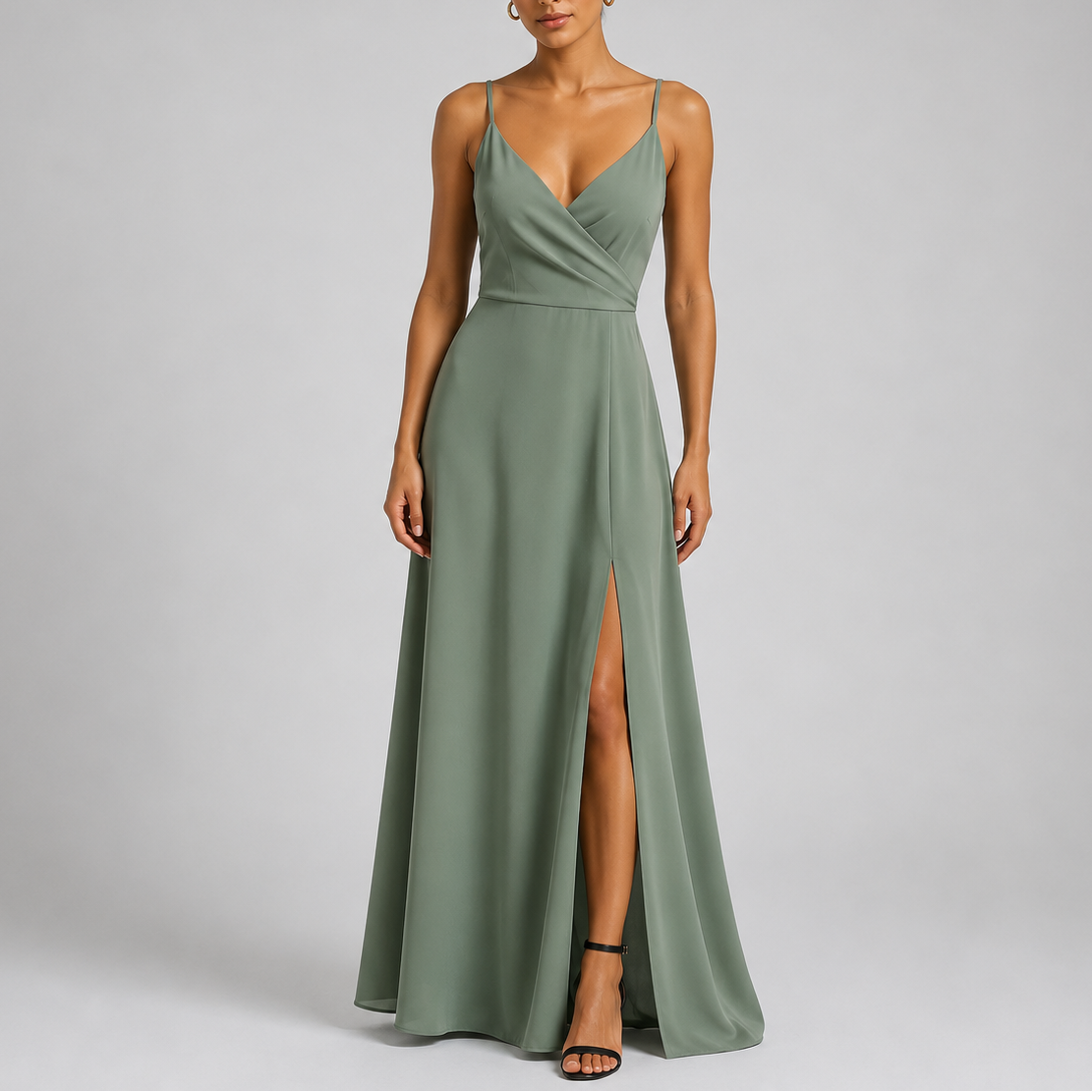 Women's Maxi Dress | Elegant Silhouette, Soft Lightweight Fabric 1