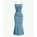 Women's Maxi Dress | Elegant Spaghetti Strap, Multi-Color Summer Style 0