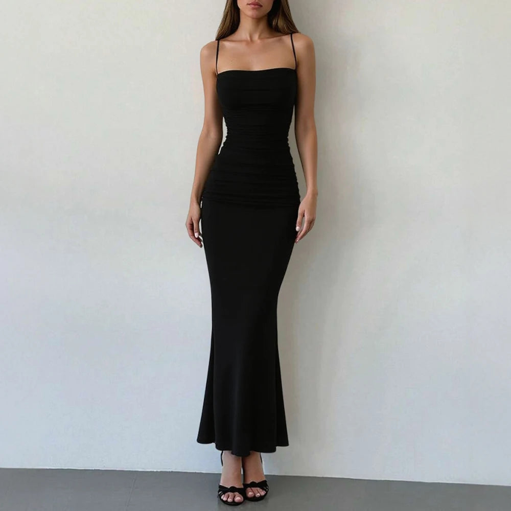 Women's Maxi Dress | Elegant Spaghetti Strap, Multi-Color Summer Style 7