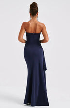 Women's Maxi Dress | Off-Shoulder Twist Front, Elegant for Formal Occasions 1