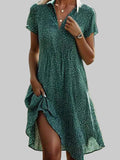 Women's Midi Dress | Classic Button-Down, Comfortable Fit, Plus Size Available 0