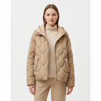 Women's Puffer Jacket | Quilted, Hooded, Lightweight Insulation 1
