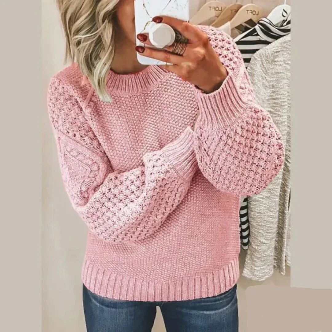 Women's Pullover Sweater | Soft Knit, Classic Design, Long Sleeves 0