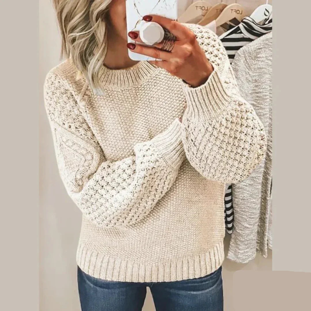 Women's Pullover Sweater | Soft Knit, Classic Design, Long Sleeves 1