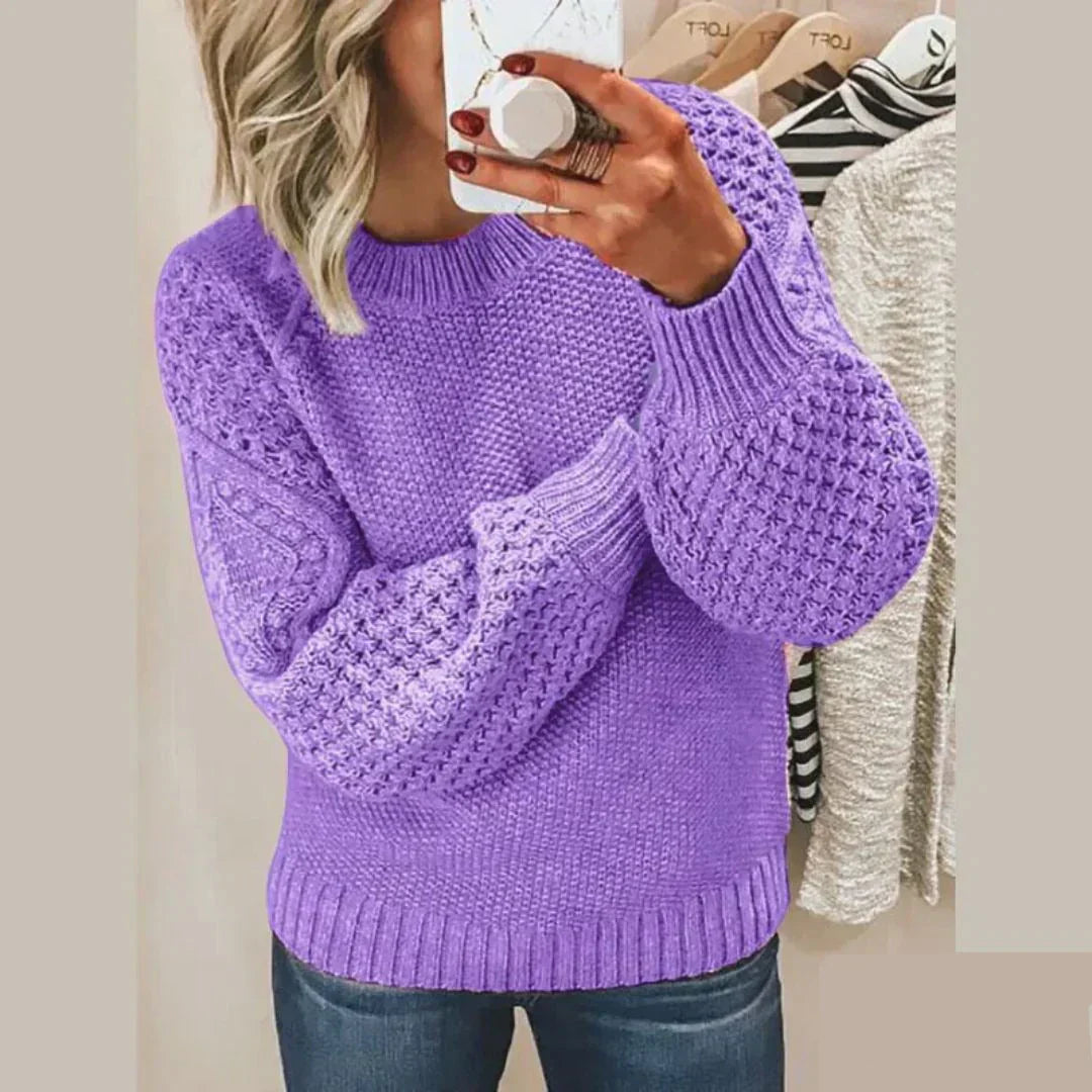 Women's Pullover Sweater | Soft Knit, Classic Design, Long Sleeves 4