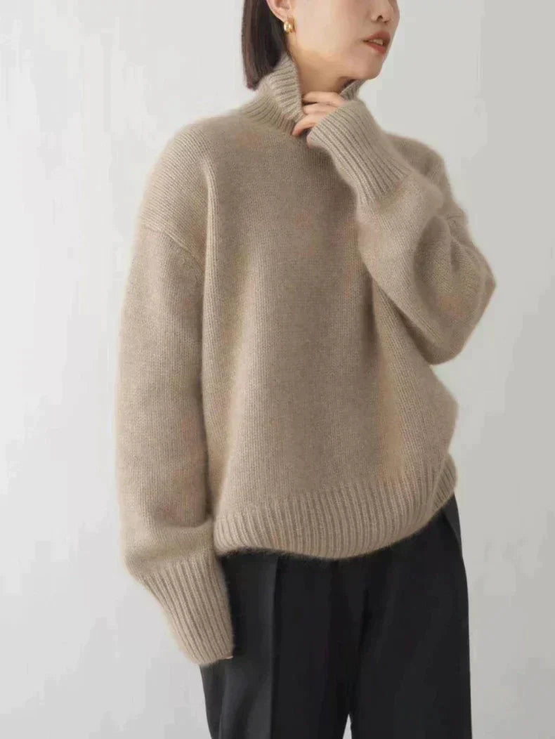 Women's Pullover Sweater | Soft Turtleneck, Elegant Winter Style 5