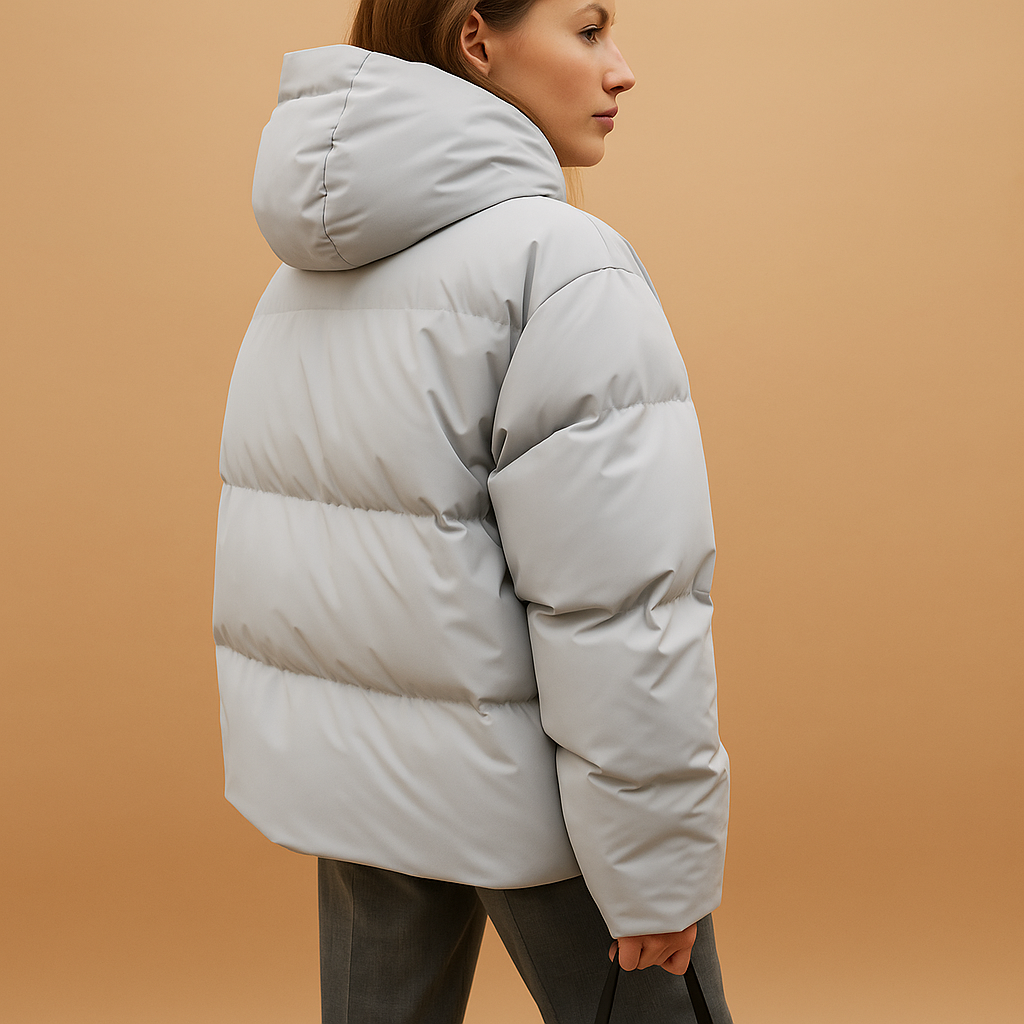 Women's Quilted Winter Jacket | Oversized, Water-Repellent Coat with Hood 2