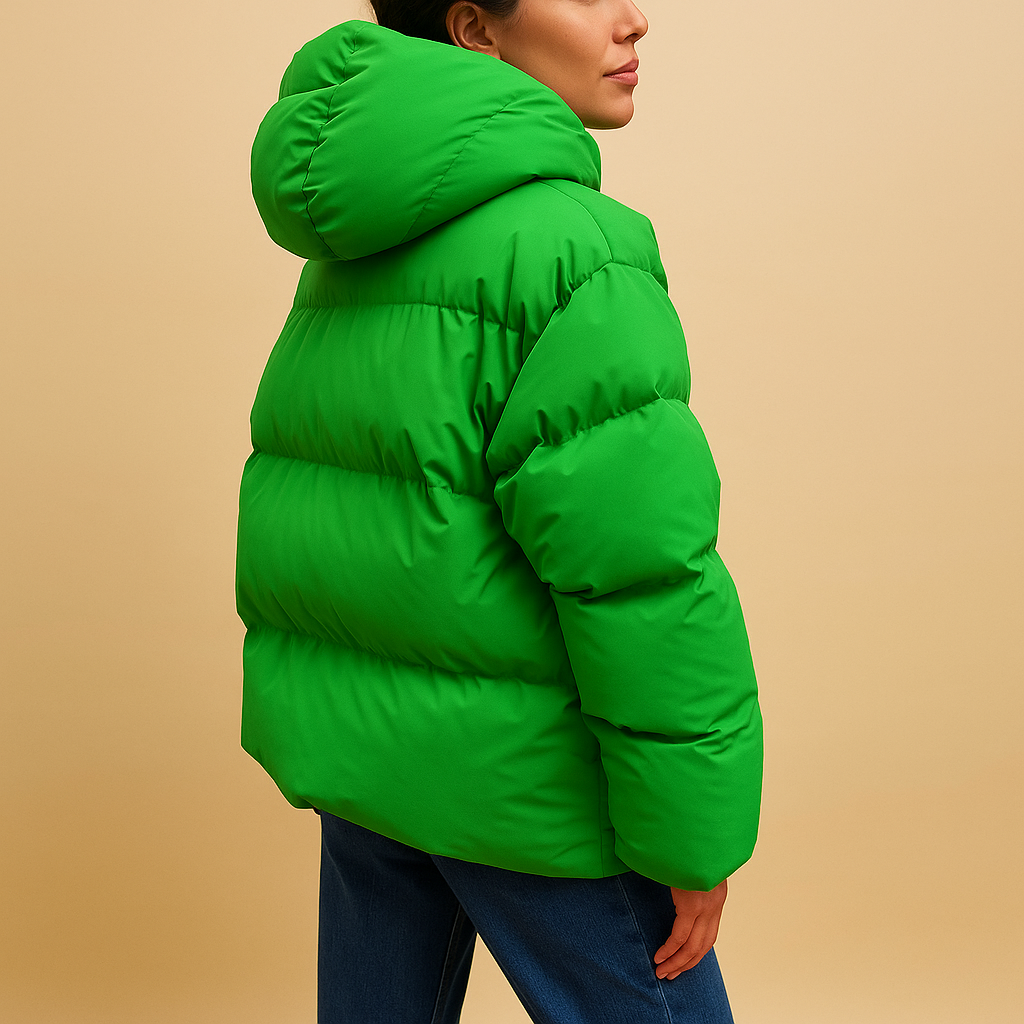 Women's Quilted Winter Jacket | Oversized, Water-Repellent Coat with Hood 3