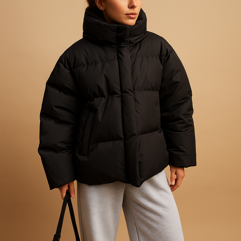 Women's Quilted Winter Jacket | Oversized, Water-Repellent Coat with Hood 4