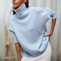 Women's Sweater | High-Neck Knit, Soft Breathable Fabric 0