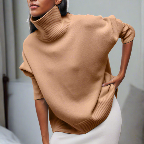 Women's Sweater | High-Neck Knit, Soft Breathable Fabric 5