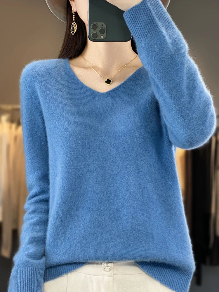 Women's Sweater | Soft Knit, Modern Fit, Long Sleeve 7