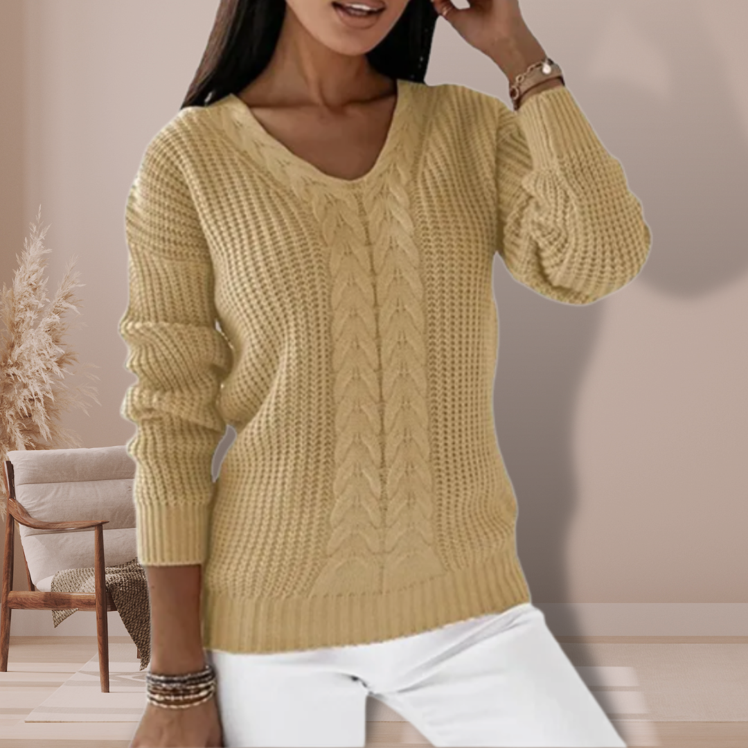 Women's Sweater | Soft Warm Knit, Elegant Cut, Lightweight Design 1