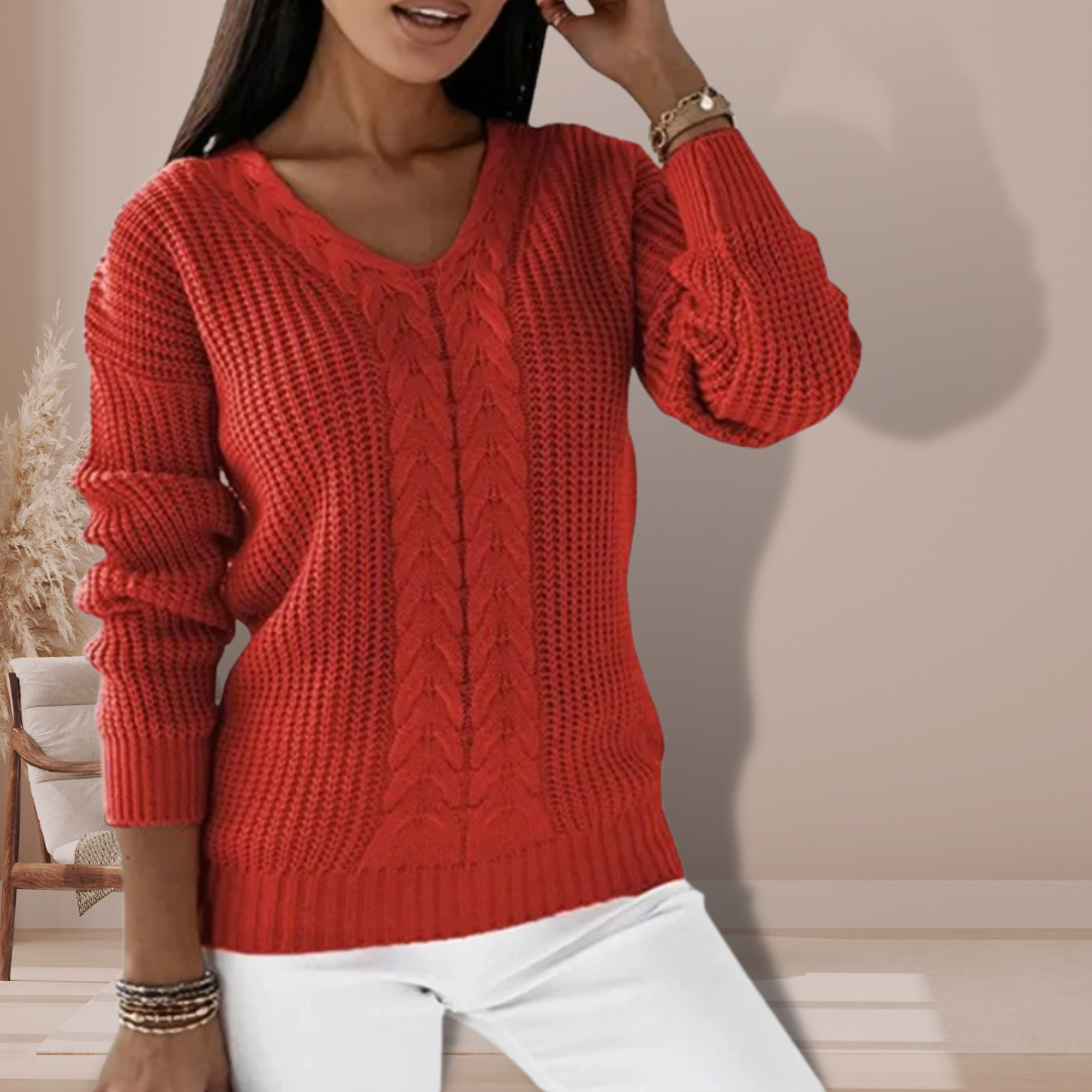 Women's Sweater | Soft Warm Knit, Elegant Cut, Lightweight Design 3