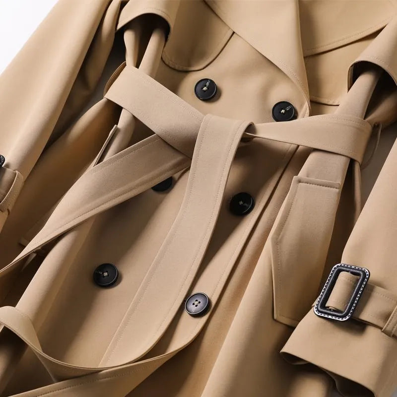 Women's Trench Coat | Lightweight Elegant Design for Transitional Seasons 5