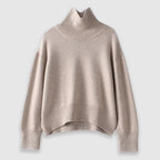 Women's Turtleneck Sweater | Soft Knit, Classic Fit for Autumn Winter 0